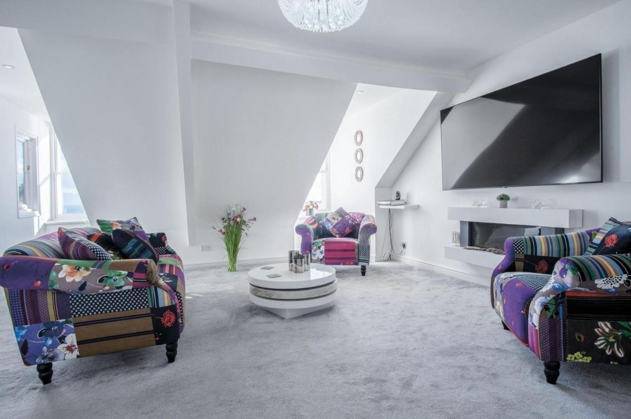 The Penthouse - Luxury 1 Bed - Panorama - Тенби Екстериор снимка